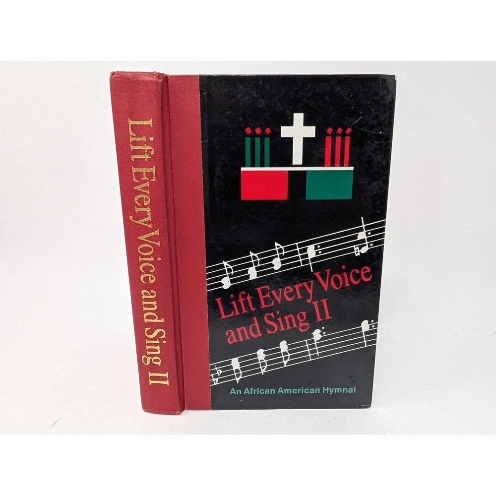 Vintage 1993 Lift Every Voice And Sing II African American Hymnal HC Red Church
